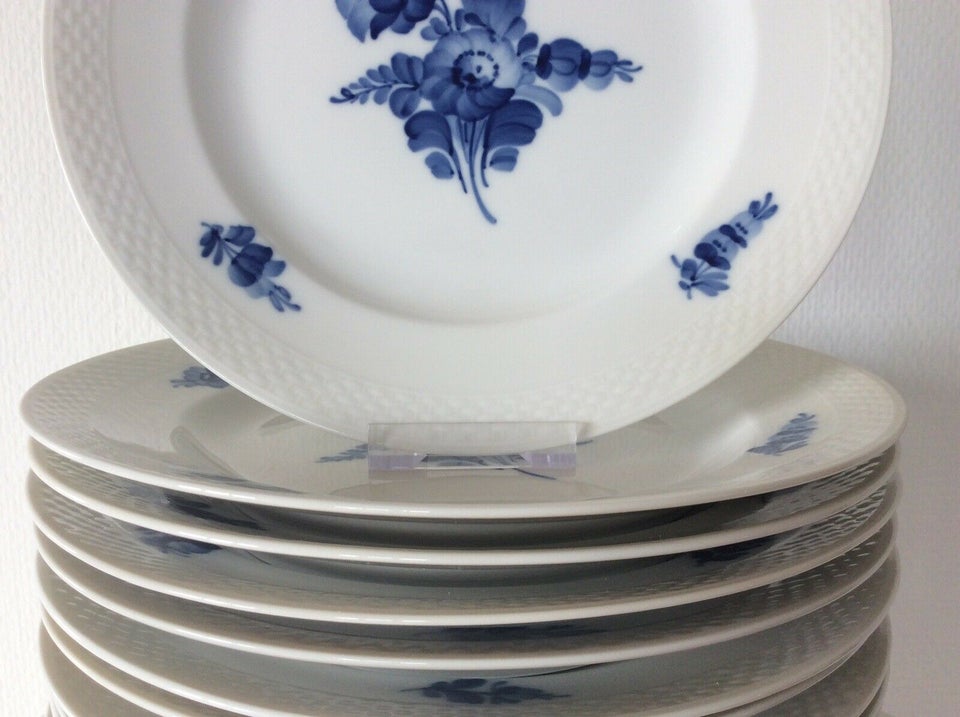 Porcelæn Div Blå Blomst middag -