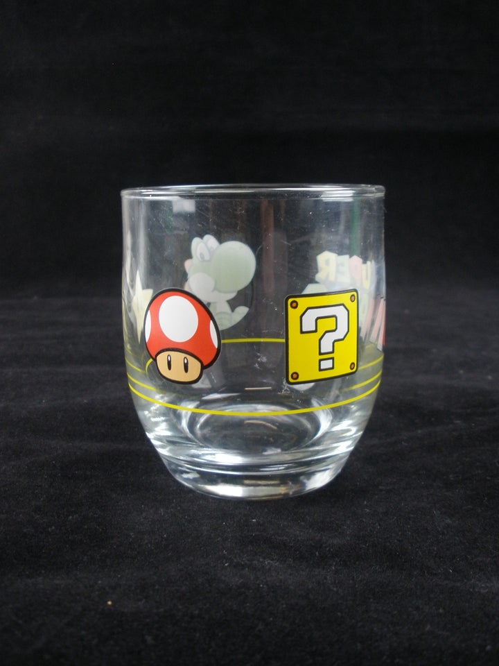 Glas Nintendo Mario Samlerglas