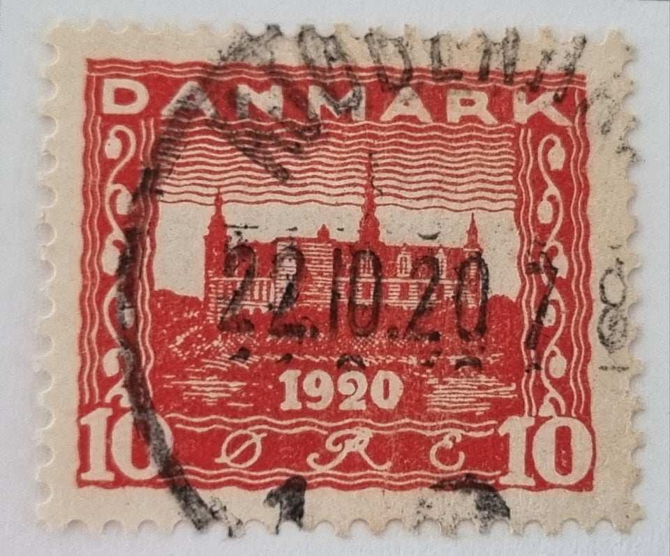 Danmark stemplet Variant