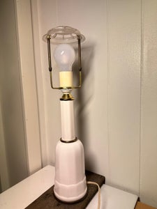 Porcelæn Lampe Retro