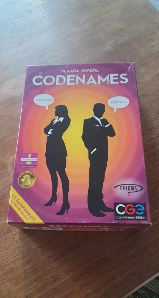 Codenames, Familie, brætspil