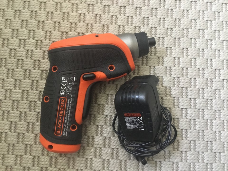 Skruetrækker, Black  Decker