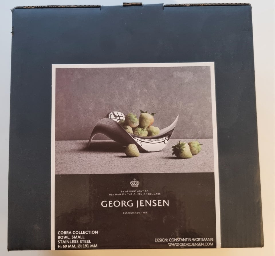 Design skål, Georg Jensen Cobra