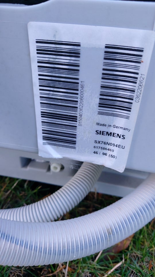 Siemens SX76N094EU, Integreret,