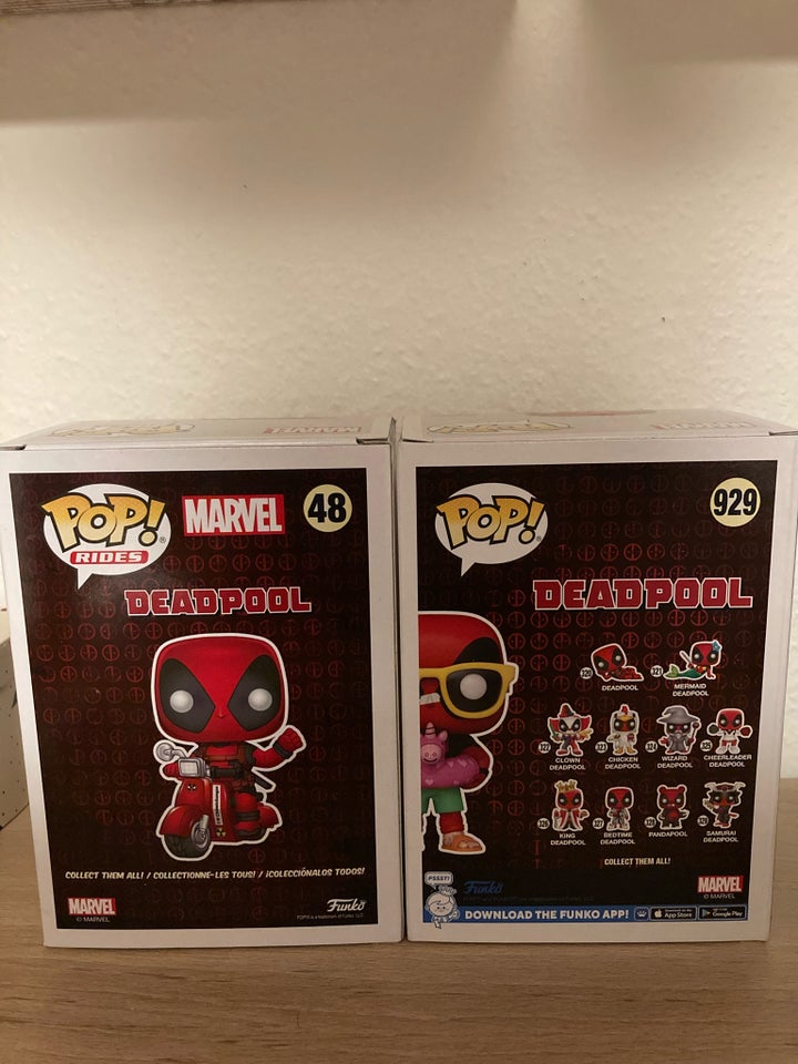 Samlefigurer, Deadpool Funko pop