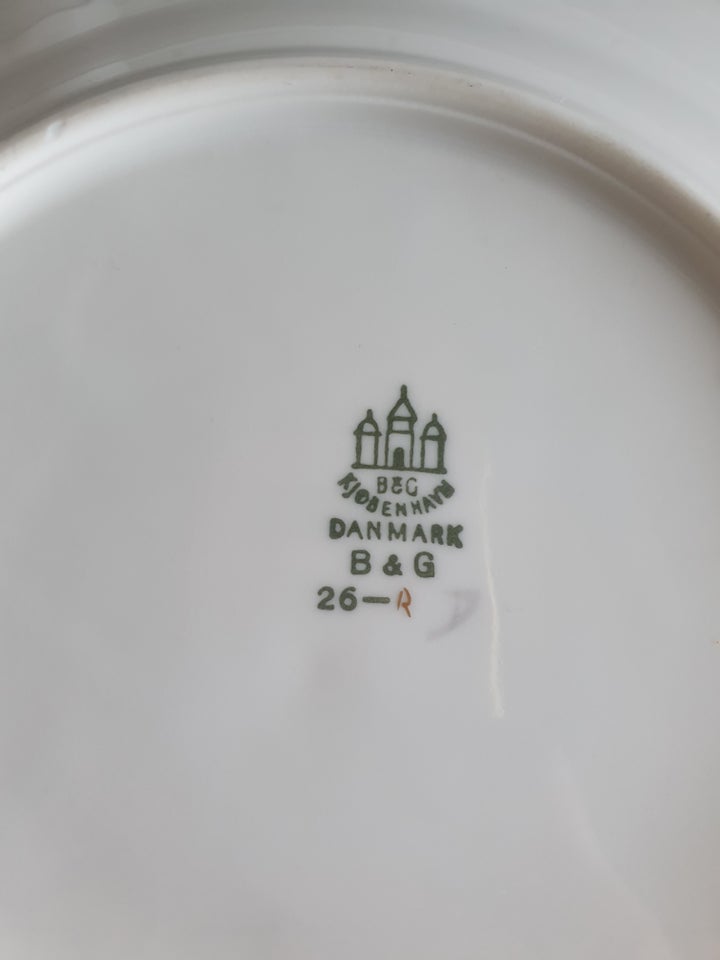 Porcelæn, Mågestel, frokost