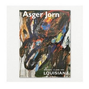 Plakat Asger Jorn motiv: Maleri