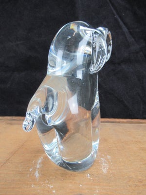 Stor Glas Elefant FM Kunstglas