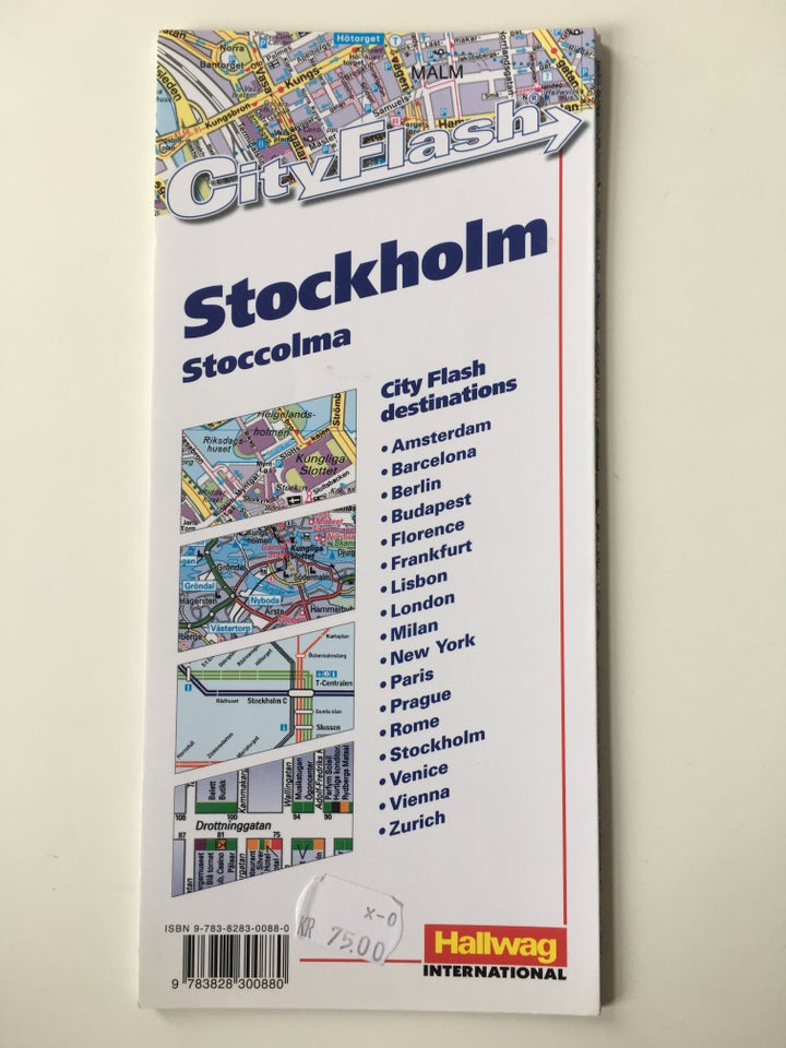 Kort over Stockholm, emne: