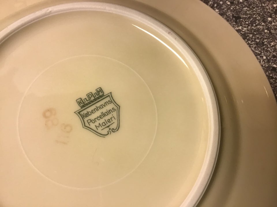 Porcelæn, 6 personer Kaffestel