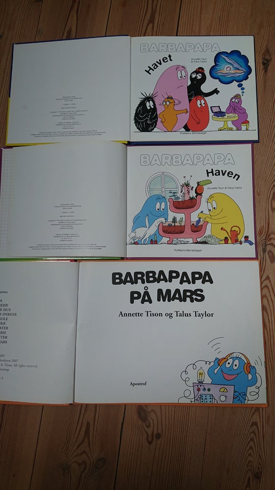 Barbapapa 3 stk, Tison