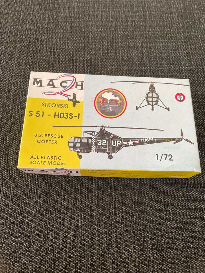 Byggesæt Mach 2 S51-HO3S-1 skala