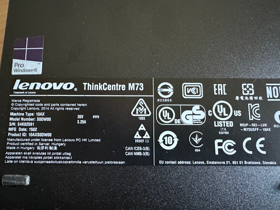 Lenovo ThinkCentre M73 Perfekt