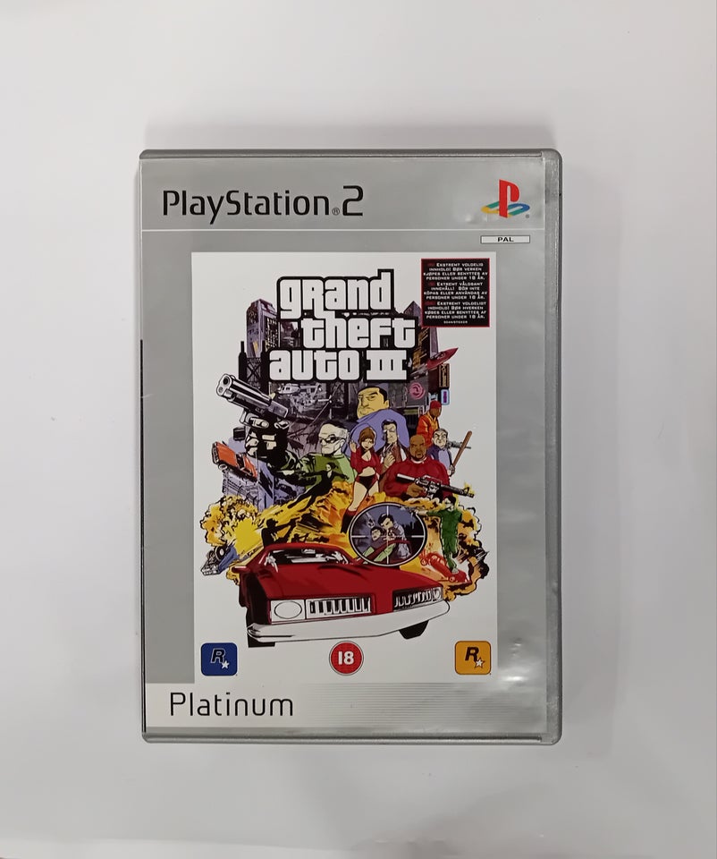 Grand Theft Auto 3, PS2, action