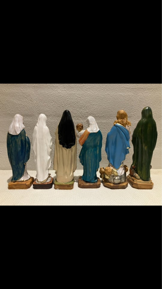 6 flotte figurer, Madonna / Nonne /