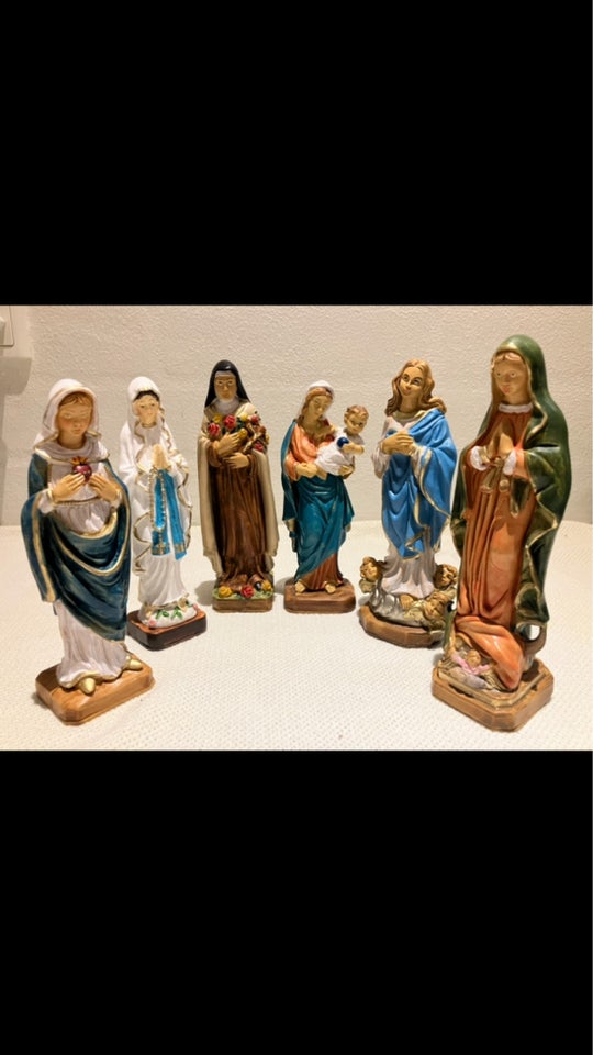 6 flotte figurer, Madonna / Nonne /