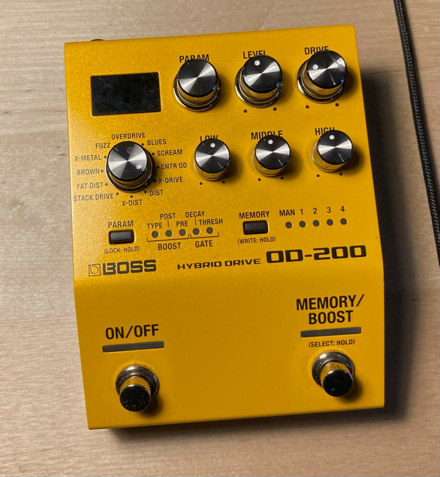 overdrive pedal, Boss OD-200