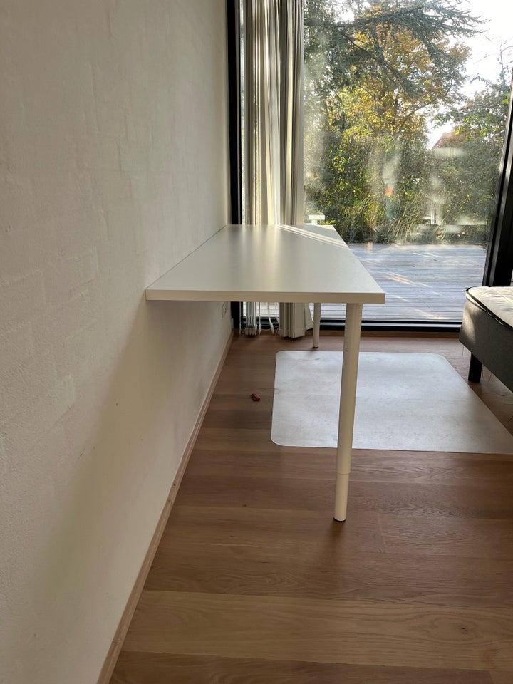 Skrivebord, Ikea, b: 186 d: 63