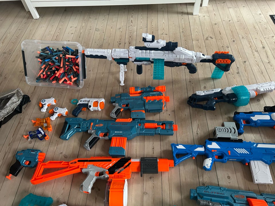 Våben, Nerf + tilbehør, Nerf