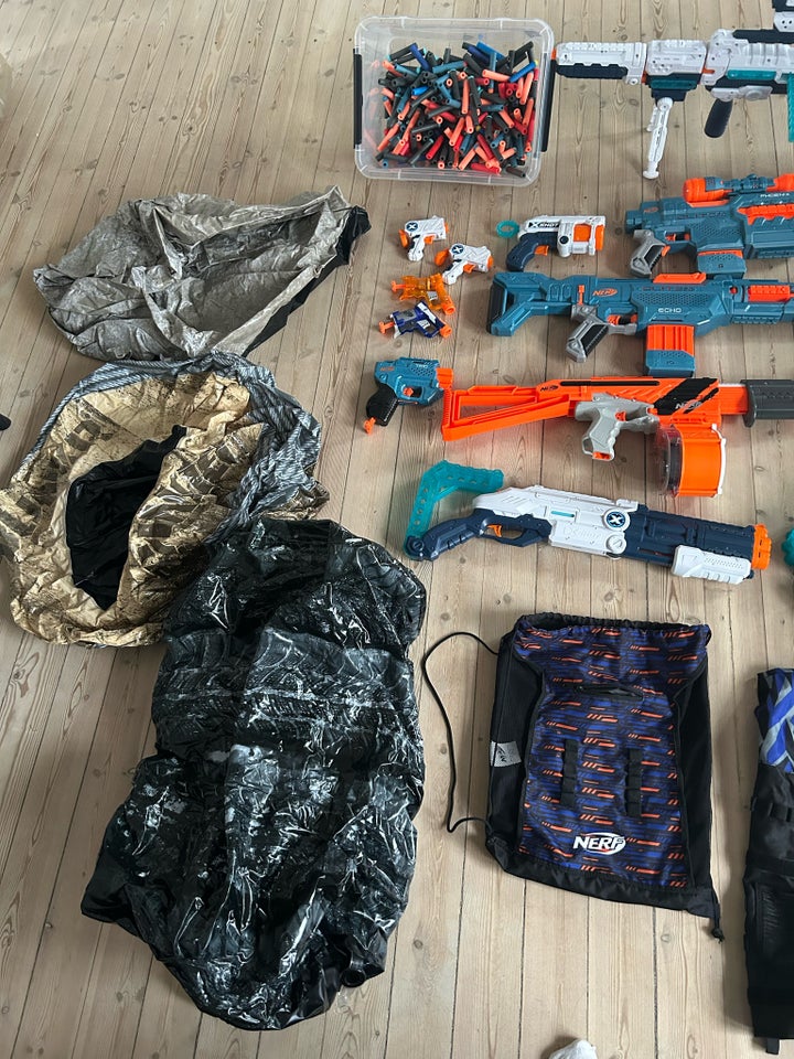 Våben, Nerf + tilbehør, Nerf