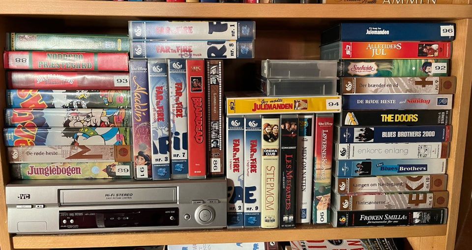 VHS bånd, andet medie, tegnefilm