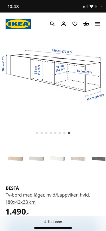 TV bord, Ikea