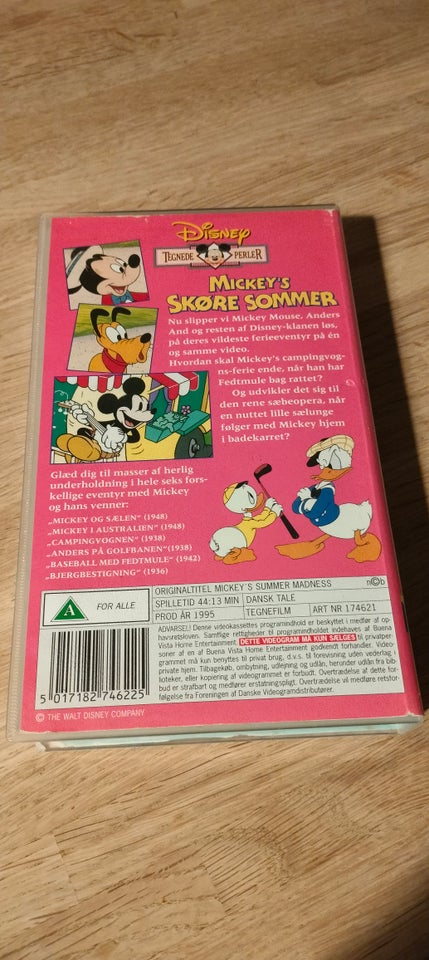 Tegnefilm, MICKEY’s SKØRE SOMMER,