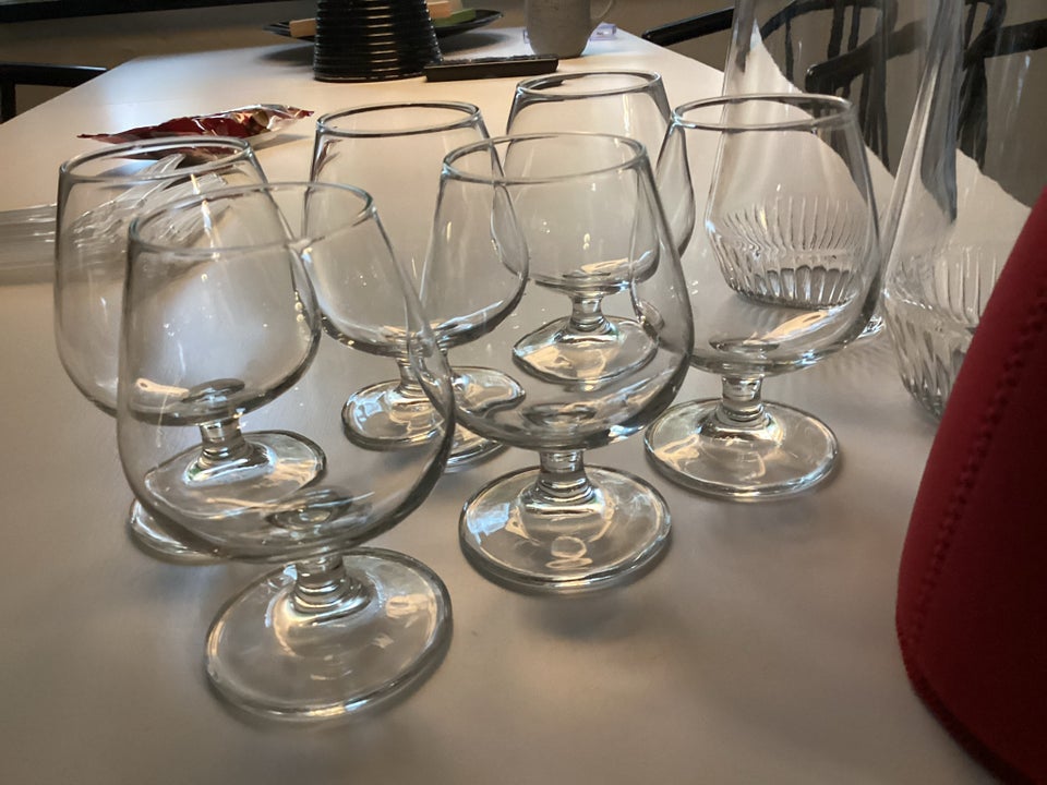 Glas, 6 cognac glas Eva trio