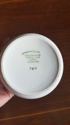 Porcelæn Lågskål