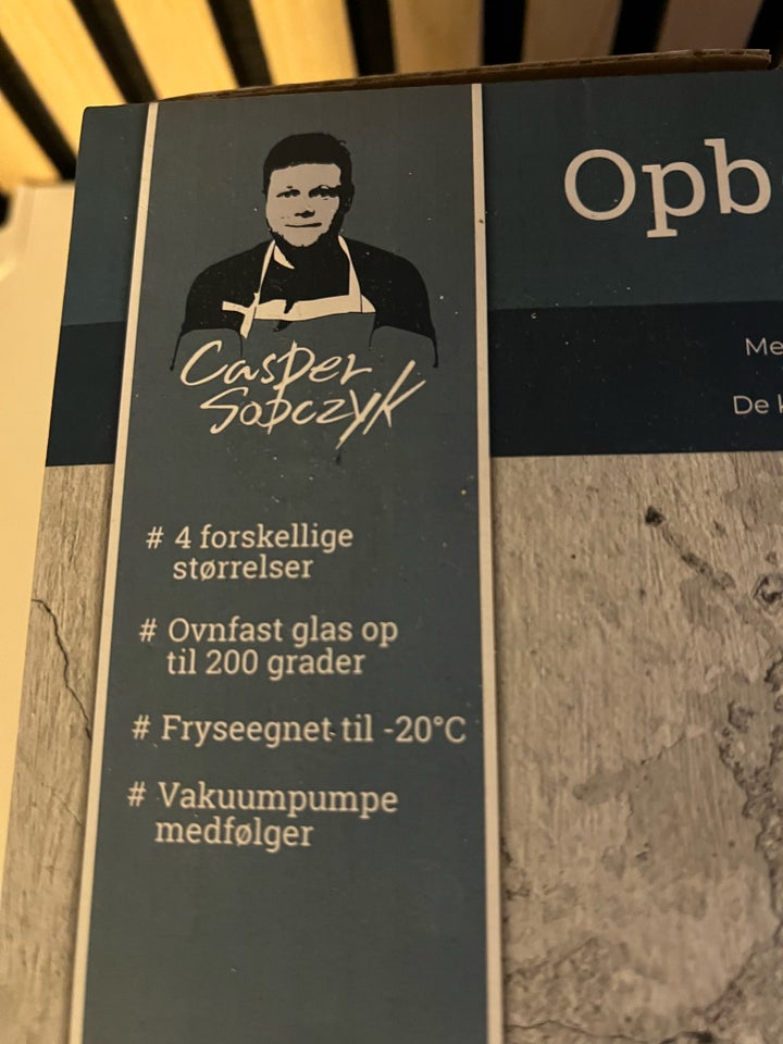 Opbevaringsbøtter Casper