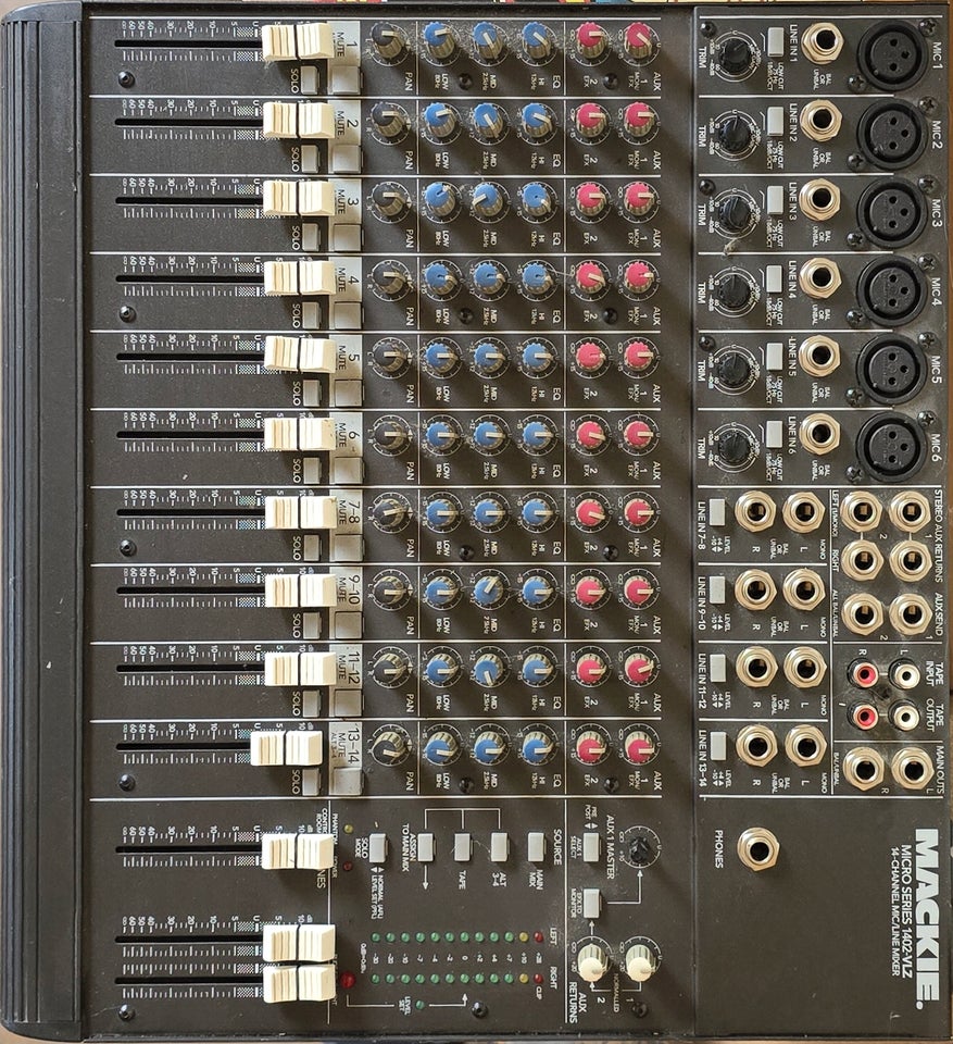 Mackie micro series 1402-VLZ,