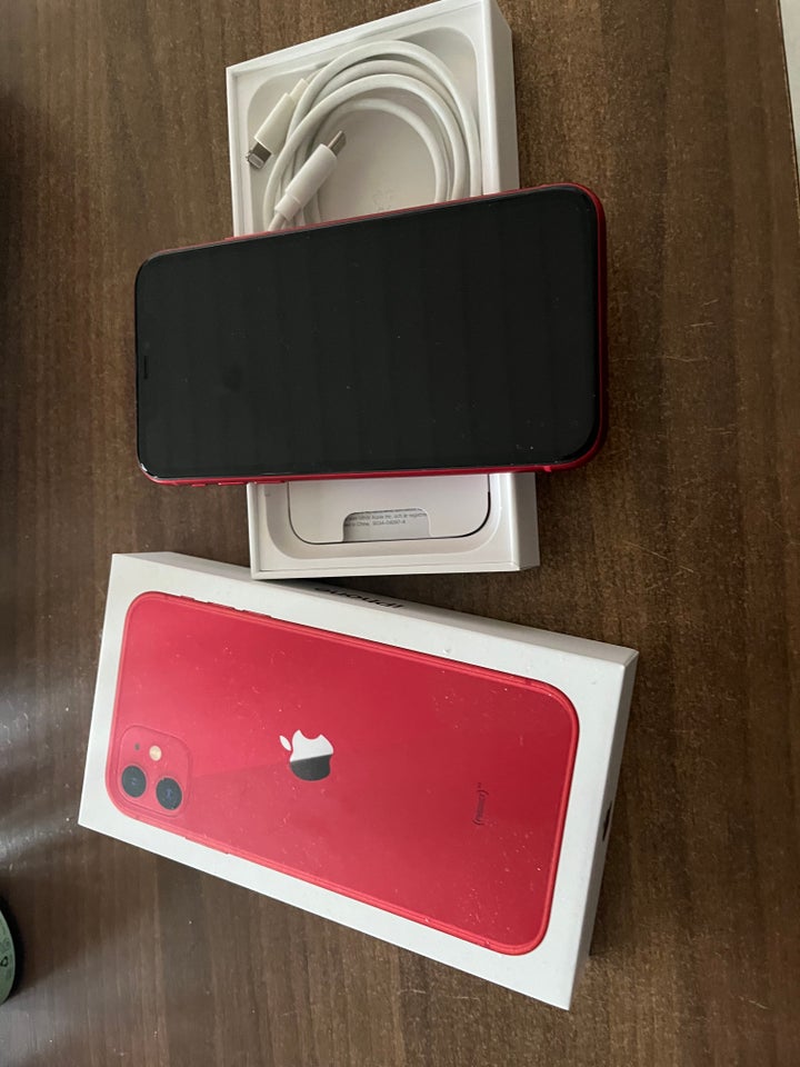 iPhone 11 128 GB rød