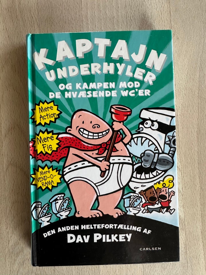 Kaptajn Underhyler, Dav Pilkey