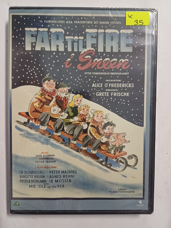 Far til fire I sneen DVD