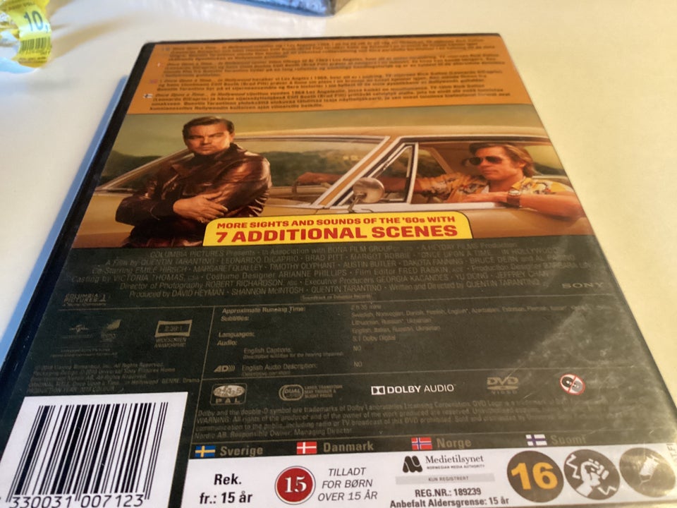 Once upon a time in Hollywood , DVD,