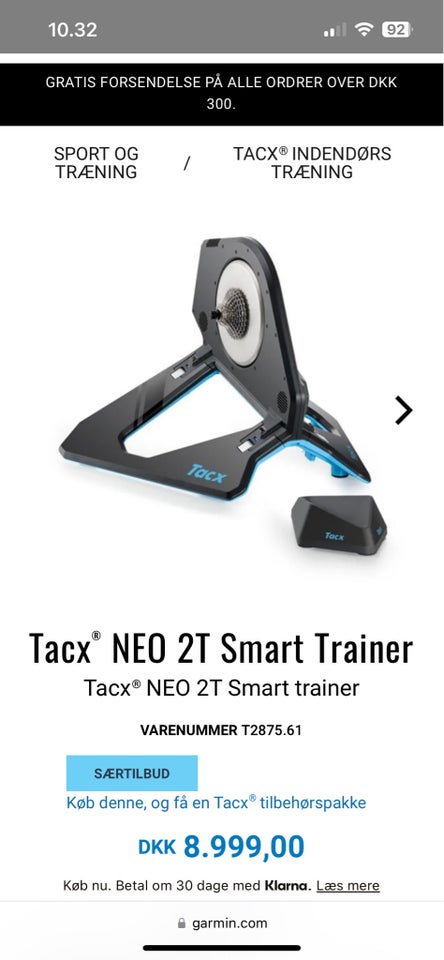 Hometrainer, Tacx Neo 2T Smart