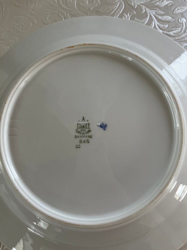 Porcelæn, Tallerkner, Bing og