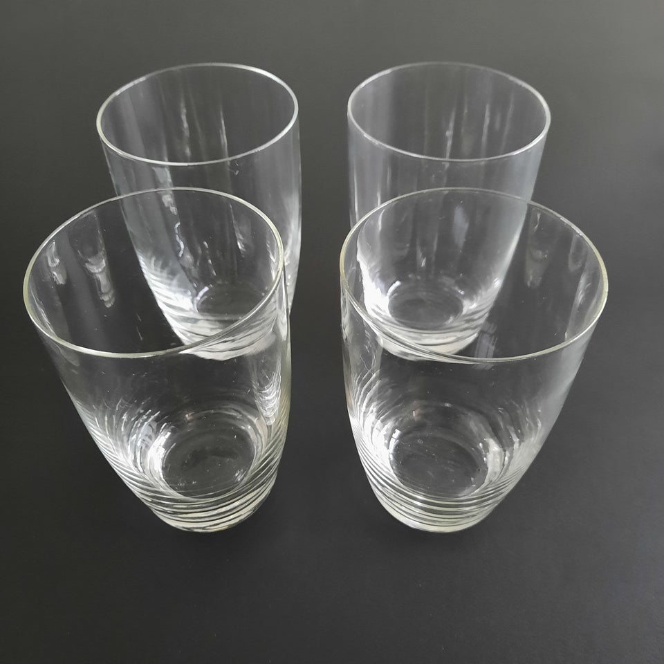 Glas 4 stk Ølglas / vandglas