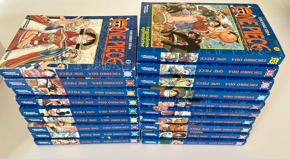 Manga, One Piece nr. 2-21 minus nr.