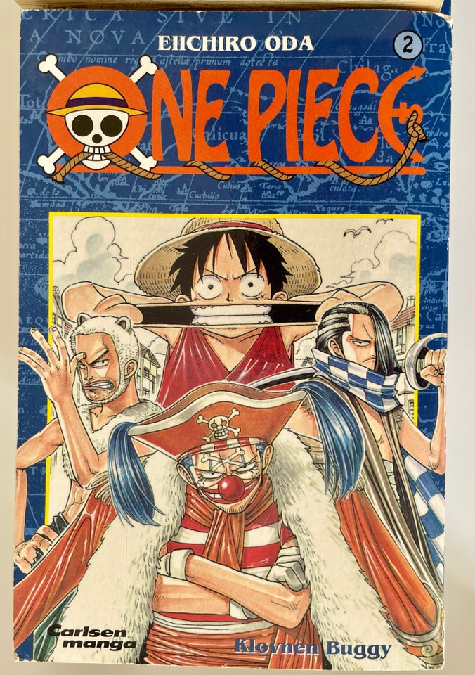 Manga, One Piece nr. 2-21 minus nr.