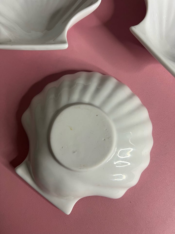 Porcelæn Muslinge skåle