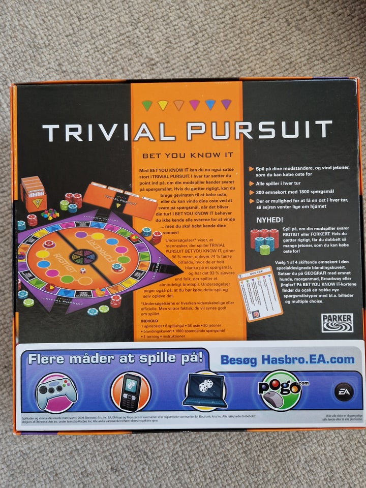 Trivial Pursuit - bet you know it,