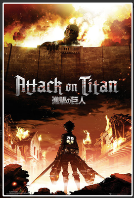 plakat - poster Shingeki no