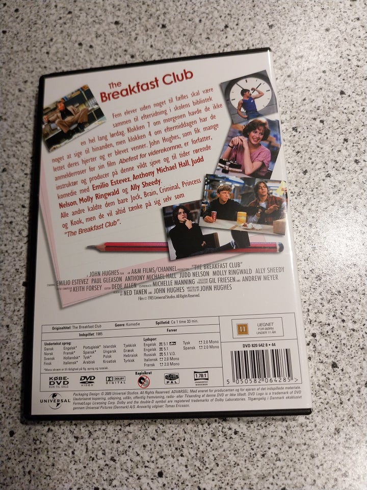 The Breakfast Club DVD komedie