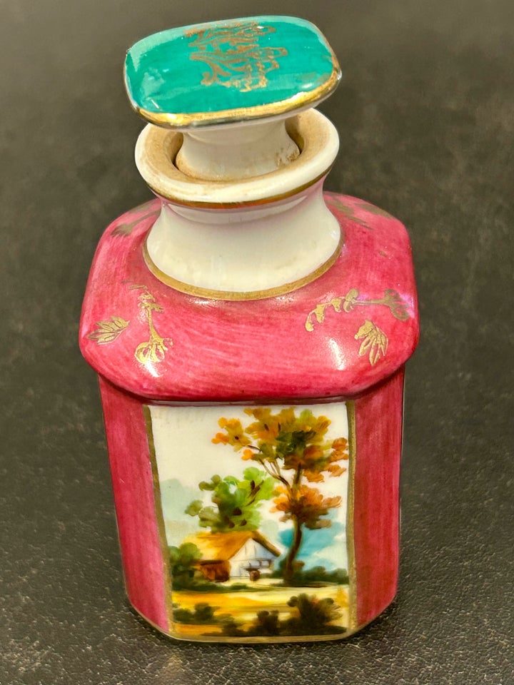 Parfume flaske Porcelæn 1890 år