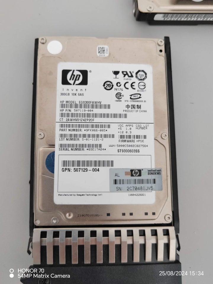 HP 300 GB God