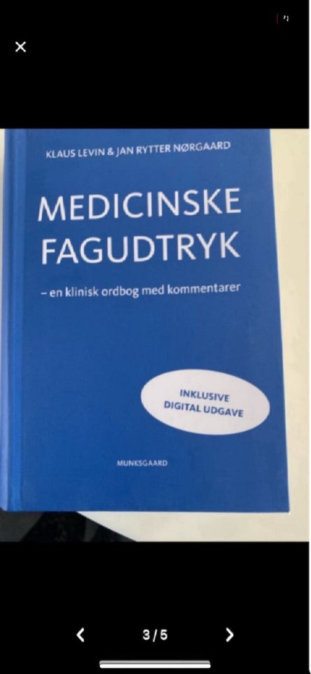 Medicinske Fagudtryk Klaus Levin