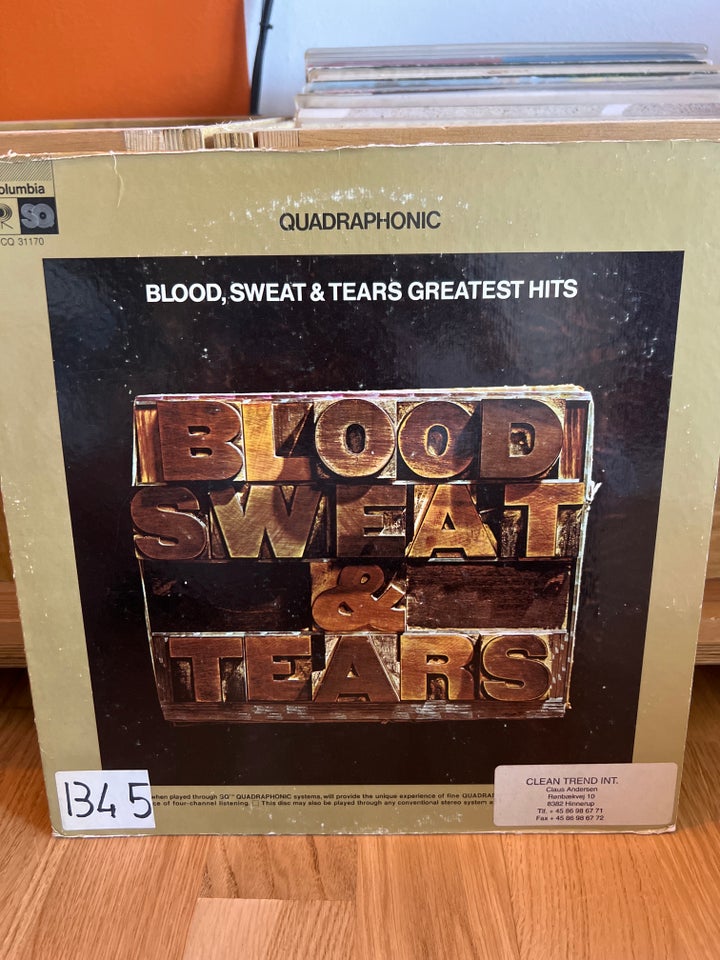 LP, Blood Sweat And Tears , Blood