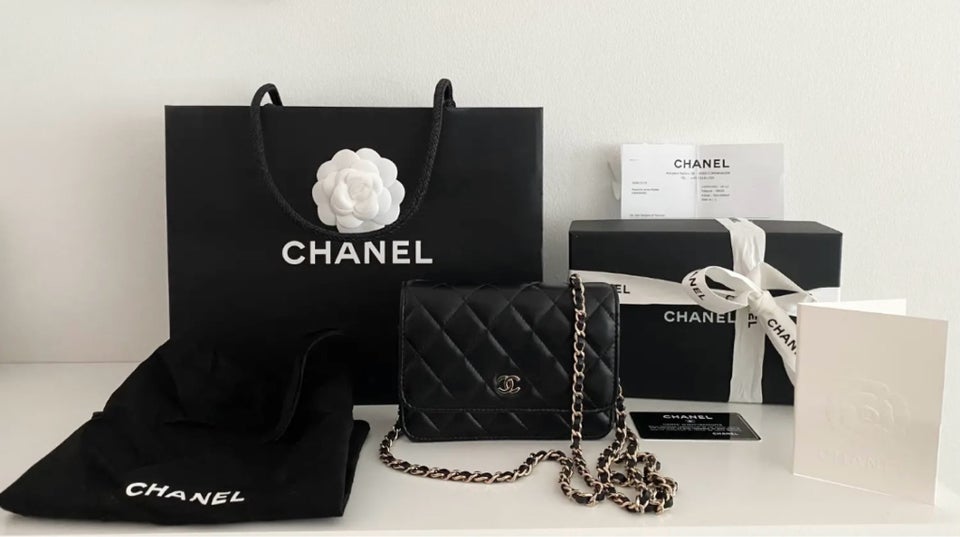 Crossbody, Chanel, kalveskind