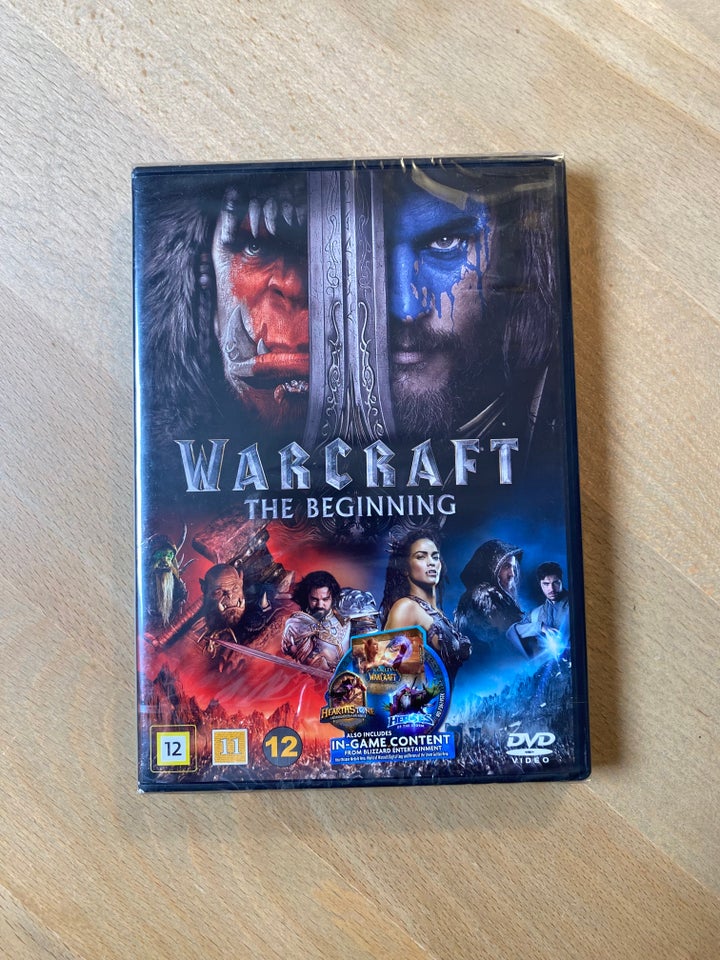 Warcraft - Uåbnet (2016), DVD,